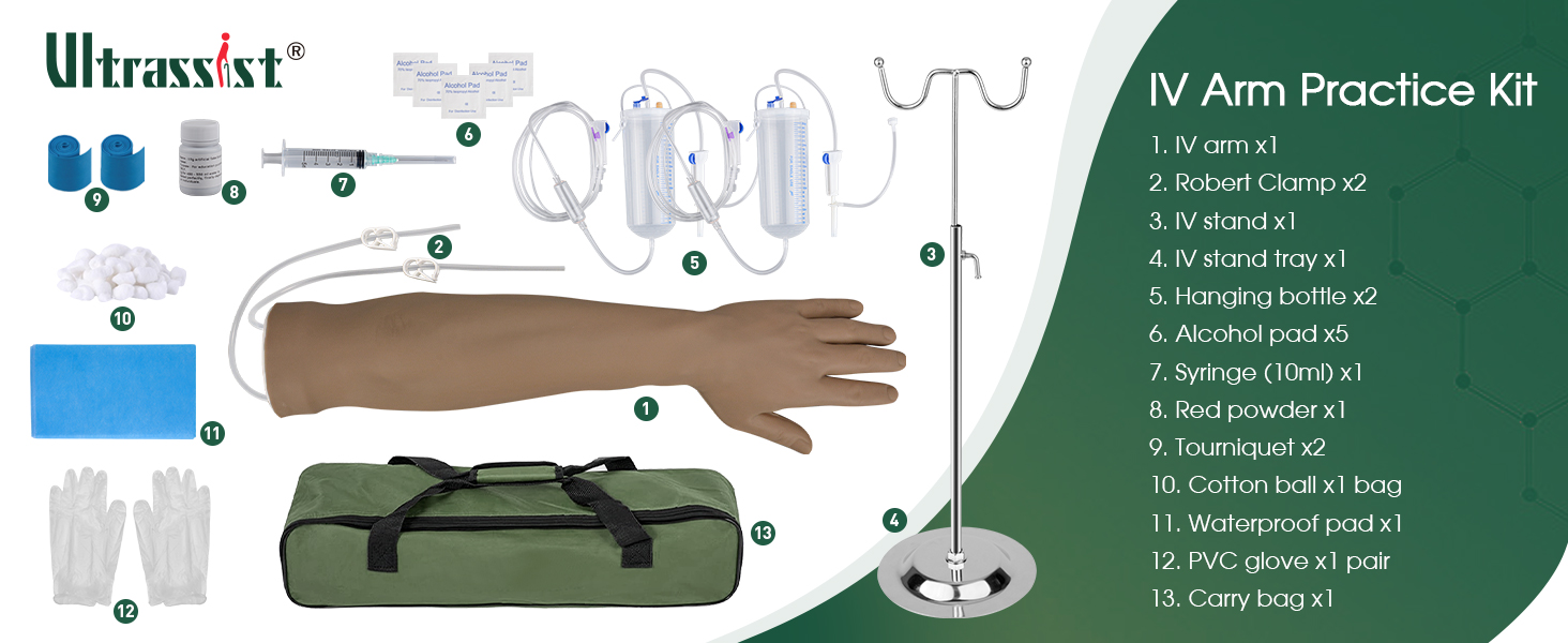 IV practice arm kit