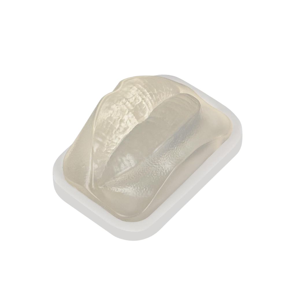 Clear Lip Filler Injection Training Model