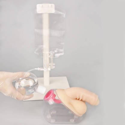 Male Catheterization Simulator - Transparent Design for Realistic Practice