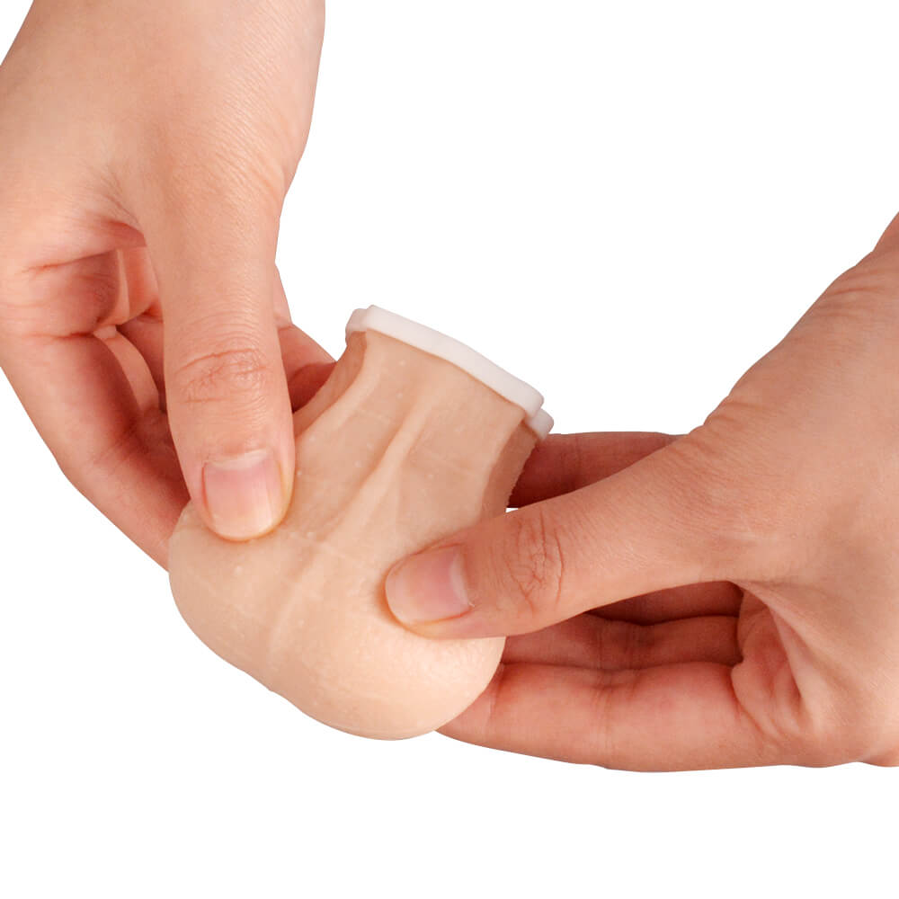 Mini Male TSE Model for Palpation Practice, Beige