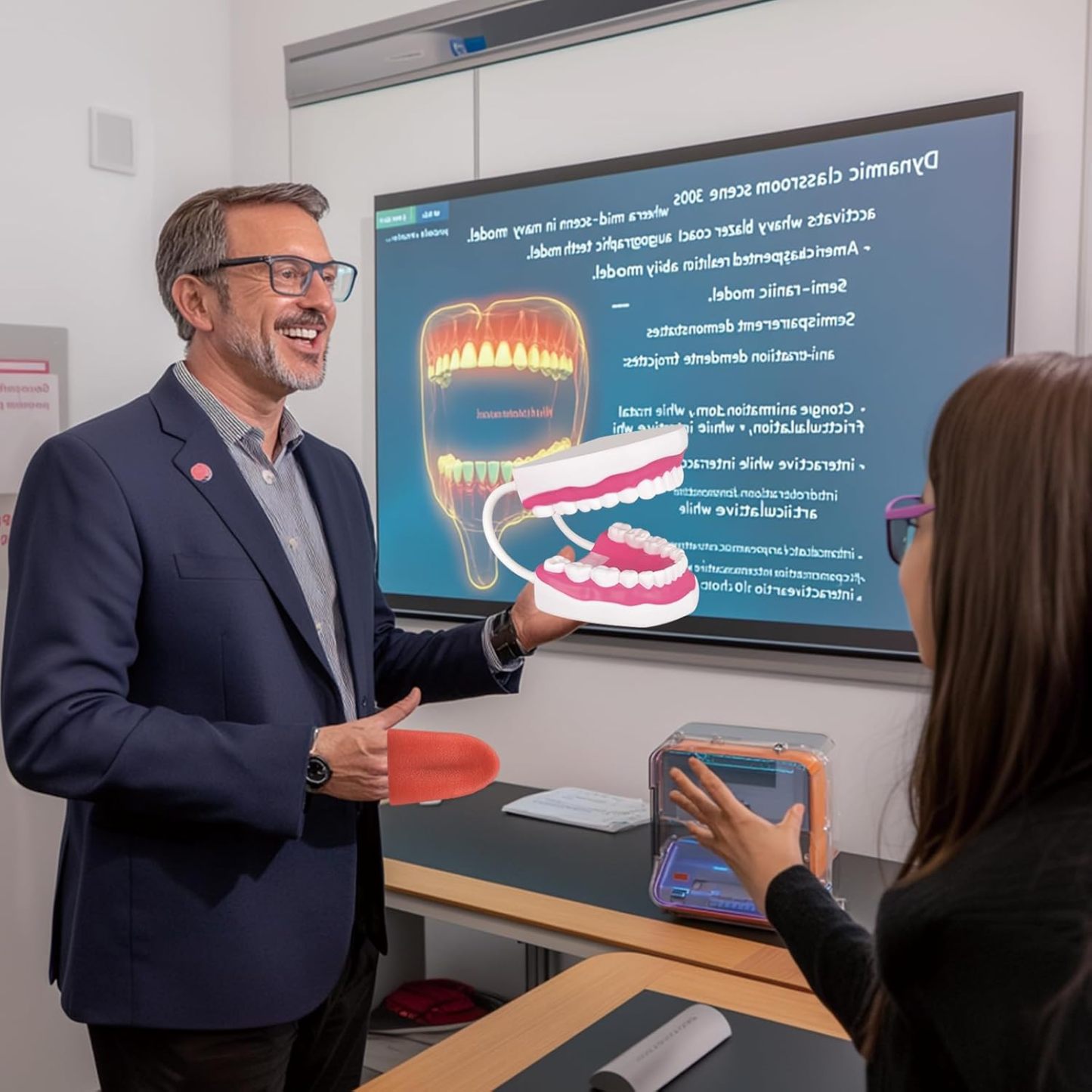 Mouth Model with Soft Silicone Tongue for Speech and Language Therapy