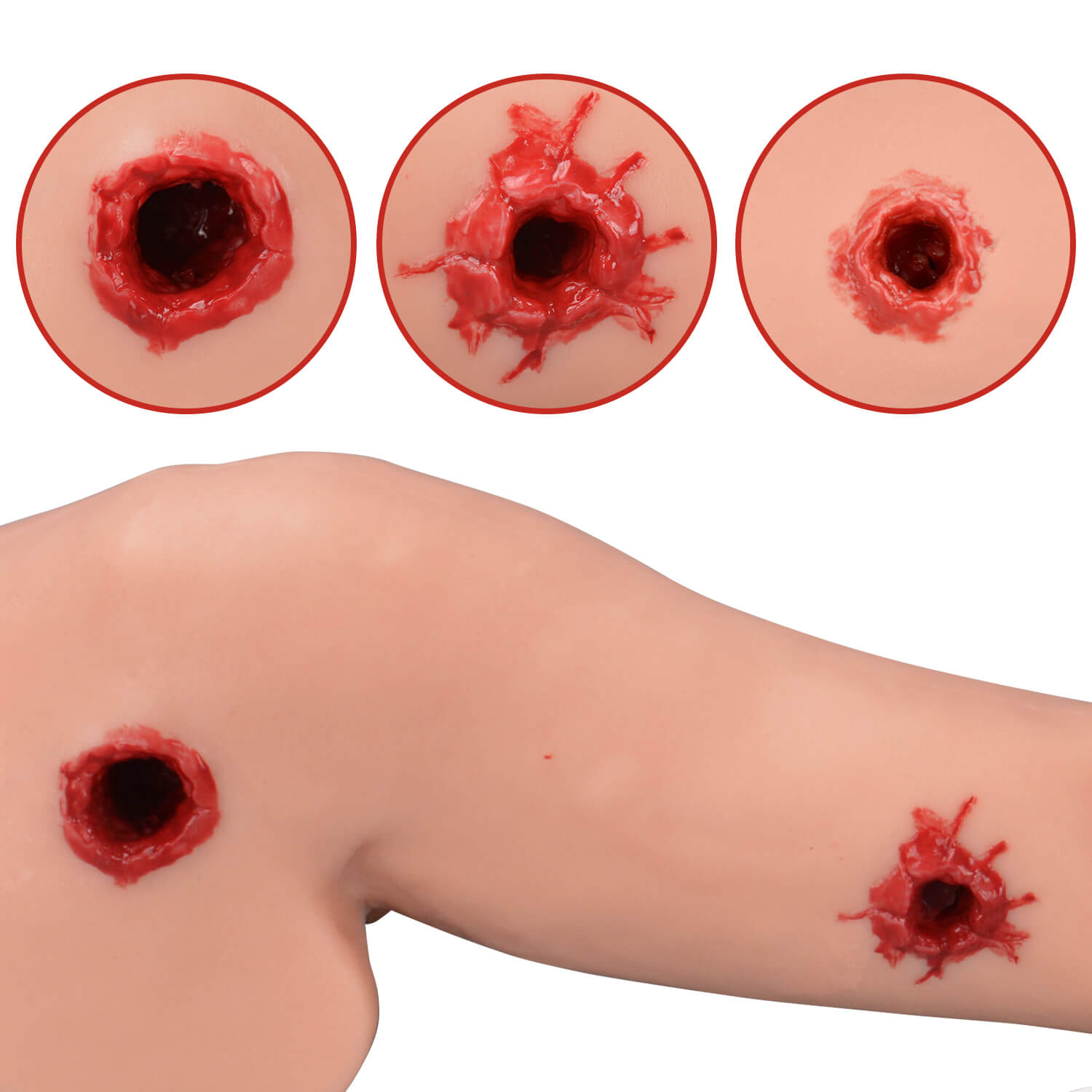 Multi-Wound Hemorrhage Control Arm Trainer Kit