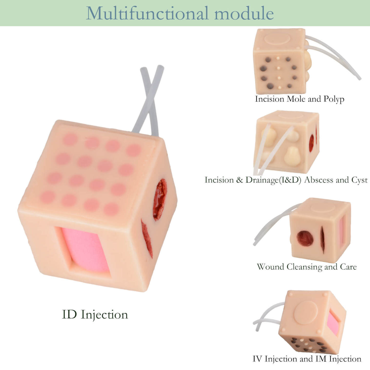 Ultrassist MultiCube for Multi Medical Skills Training