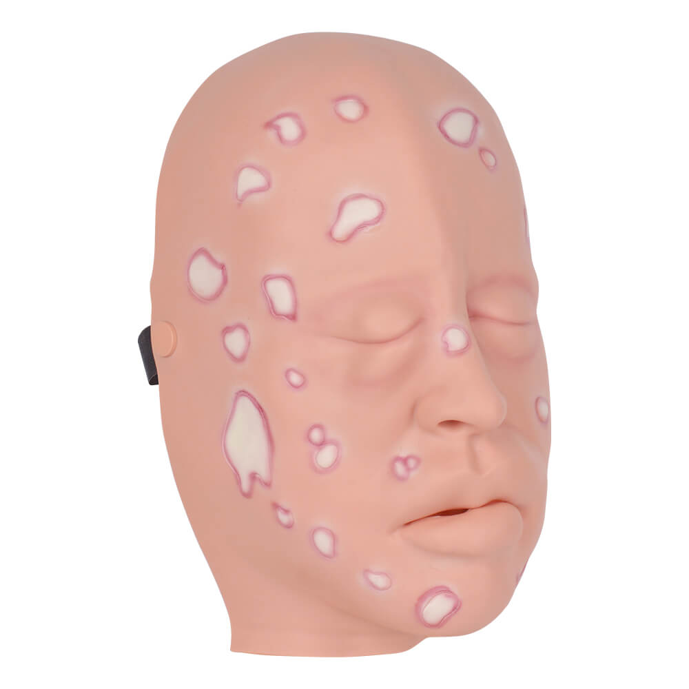 Wearable Mustard Gas Facial Simulation Mask