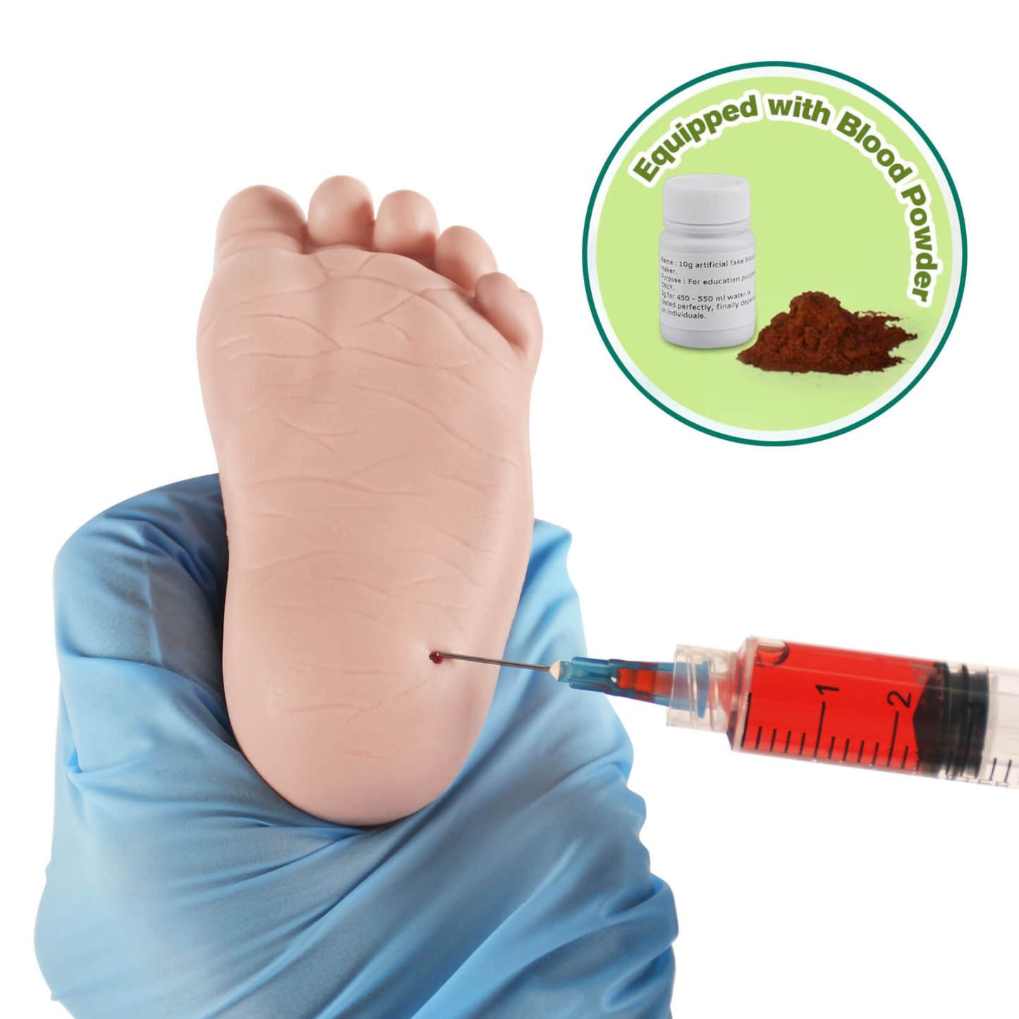 Neonatal Heel Stick Blood Sampling Model 