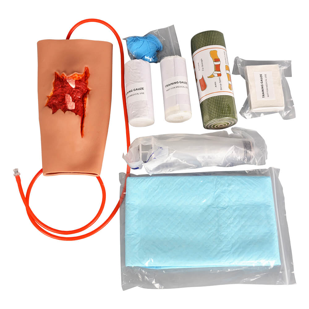 Open Fracture Wound Sleeve for Hemostasis & Fracture Immobilization Practice