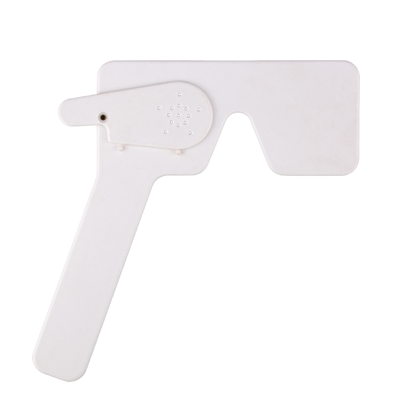 White Ophthalmic Eye Occluder for Eye Exam