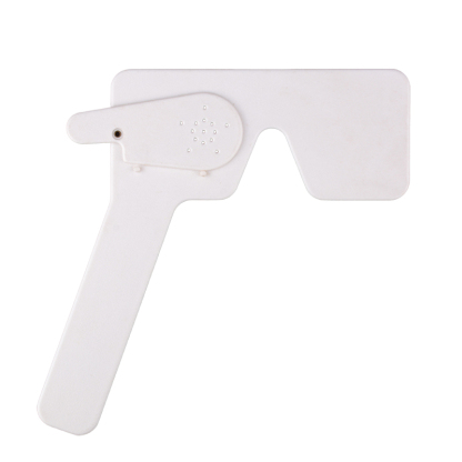 White Ophthalmic Eye Occluder for Eye Exam