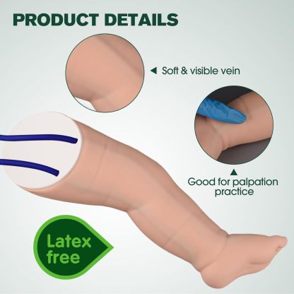 Ultrassist Pediatric IV Practice Simulation Leg Kit for Nurses