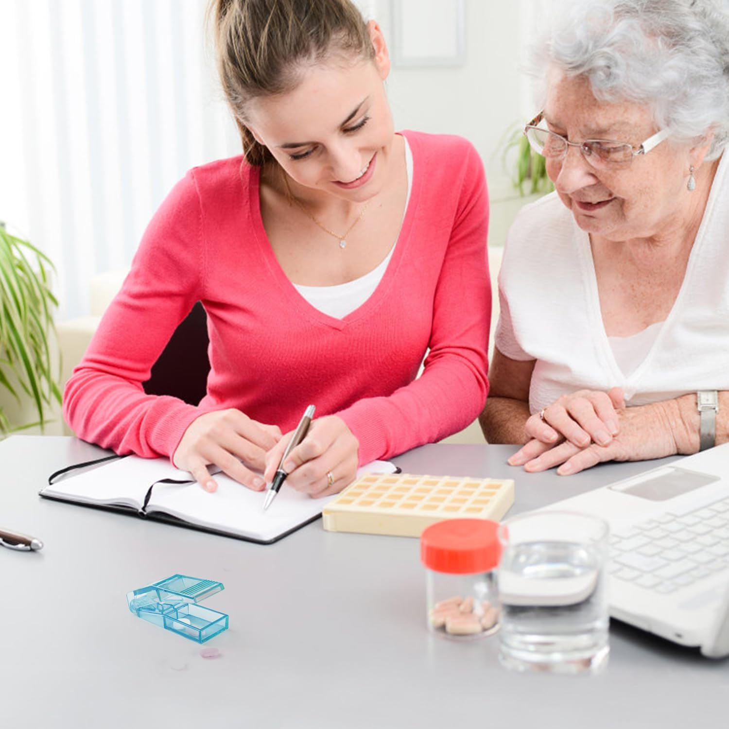 Ultrassist Pill Cutter and Splitter with Dispenser (10 PCs)