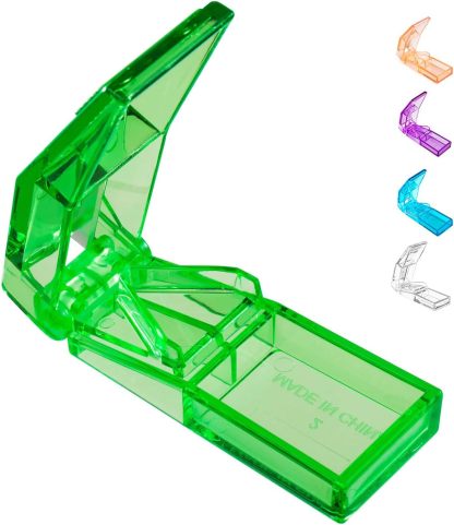 Ultrassist Pill Cutter and Splitter with Dispenser (10 PCs)