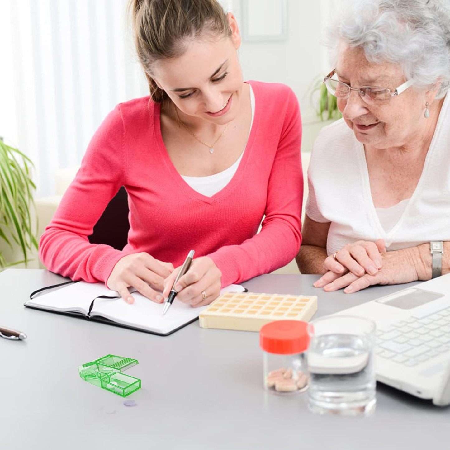 Ultrassist Pill Cutter and Splitter with Dispenser (10 PCs)