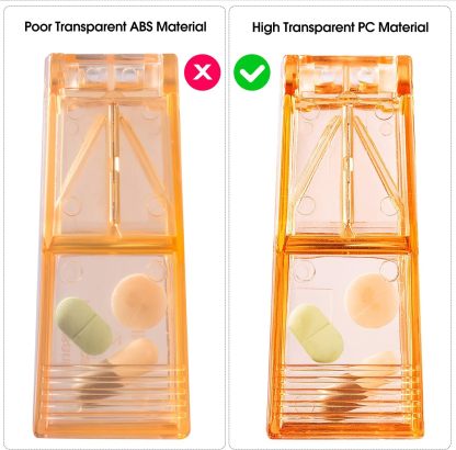 Ultrassist Pill Cutter and Splitter with Dispenser (10 PCs)