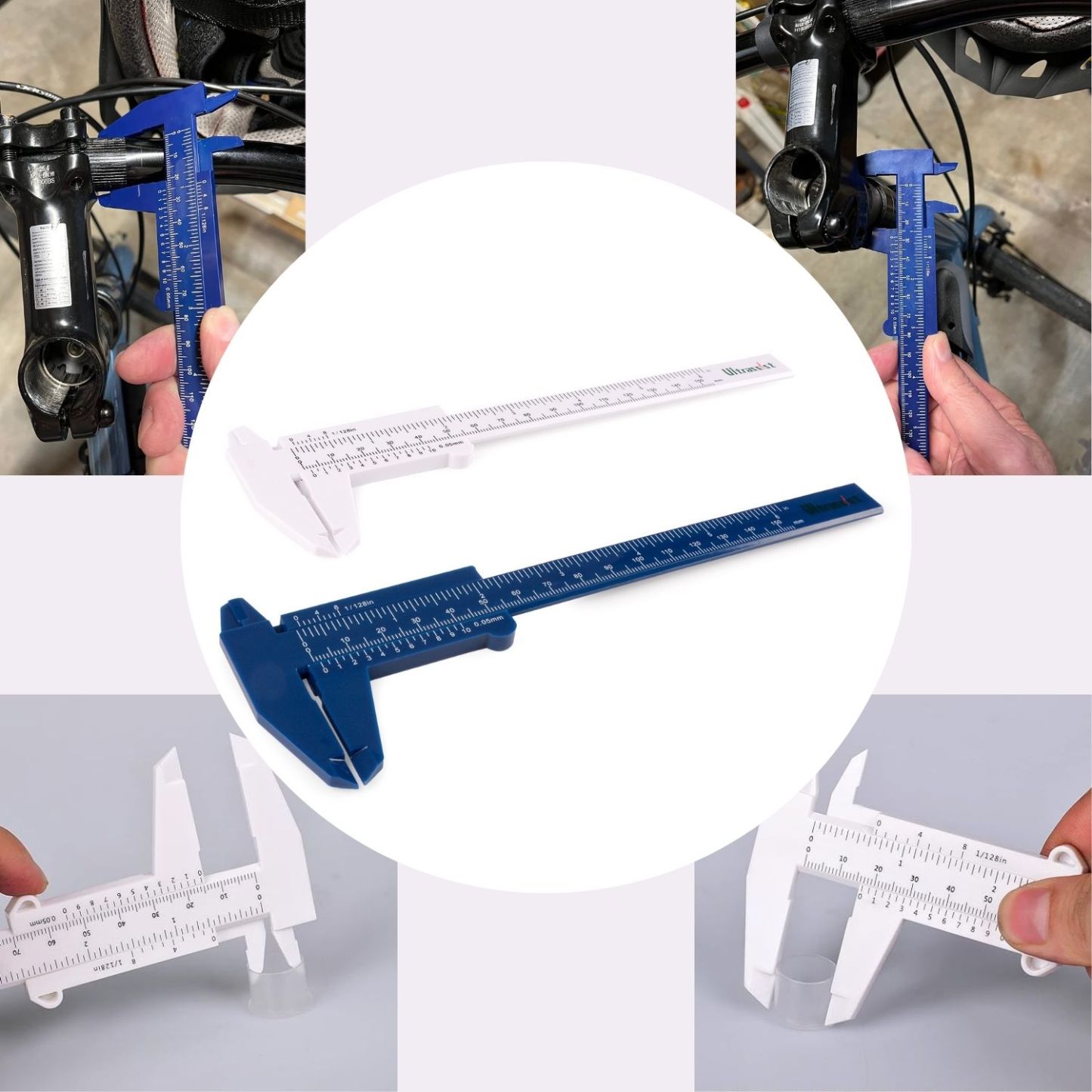 Ultrassist Mini Plastic Vernier Caliper Gauge(20 Pieces)