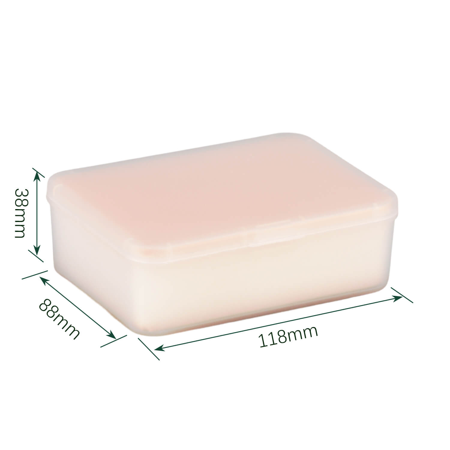 Pocket Sponge Skin SC Injection Practice Pad with Storage Box