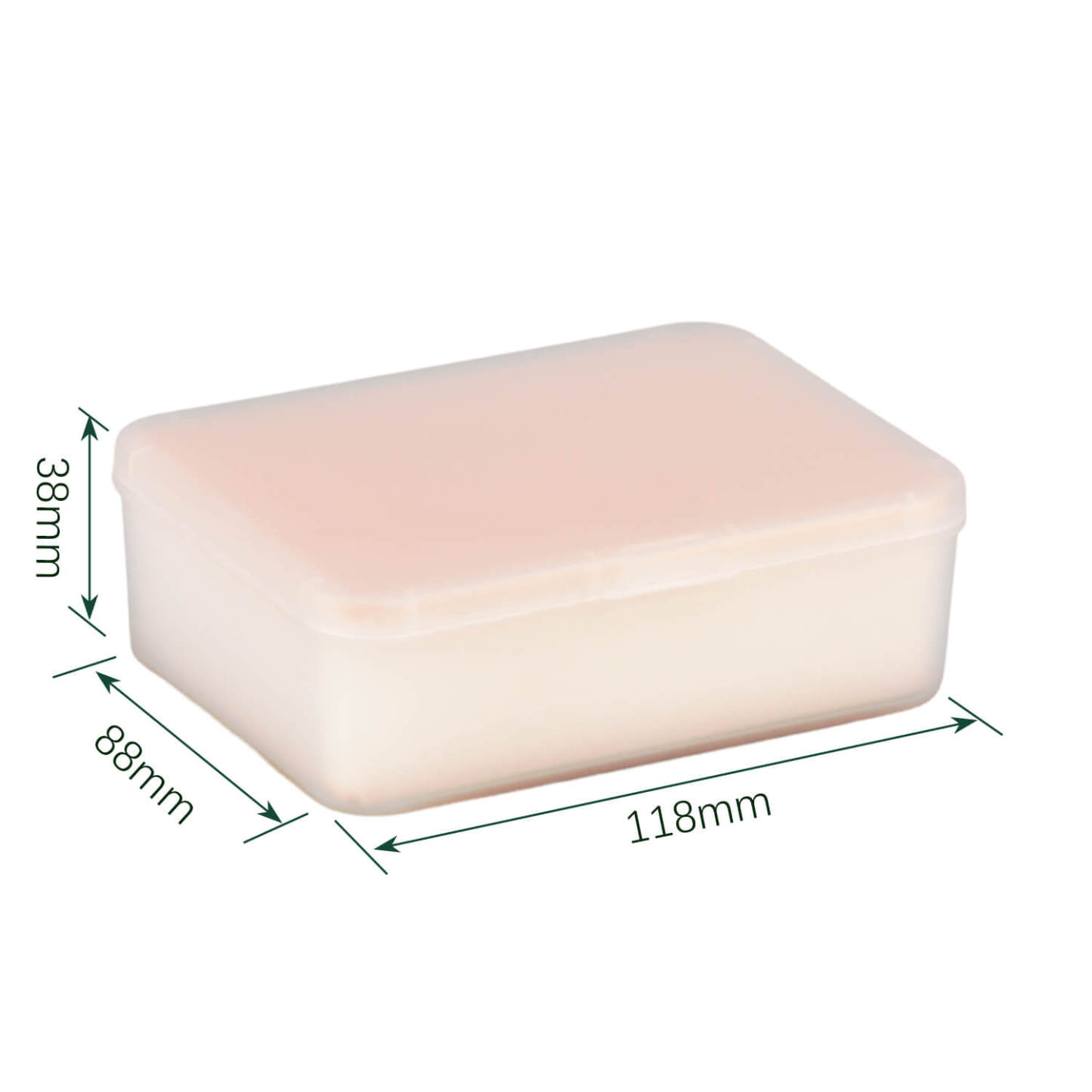 Pocket Sponge Skin SC Injection Practice Pad with Storage Box