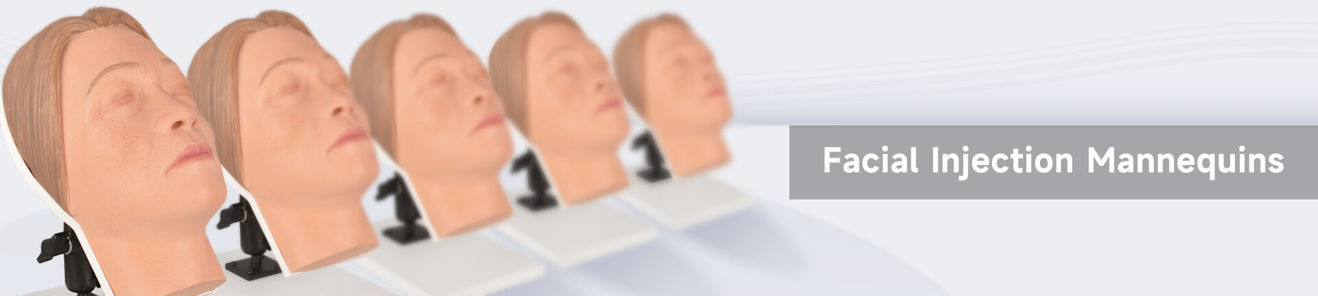 Realistic Facial Injection Manikins