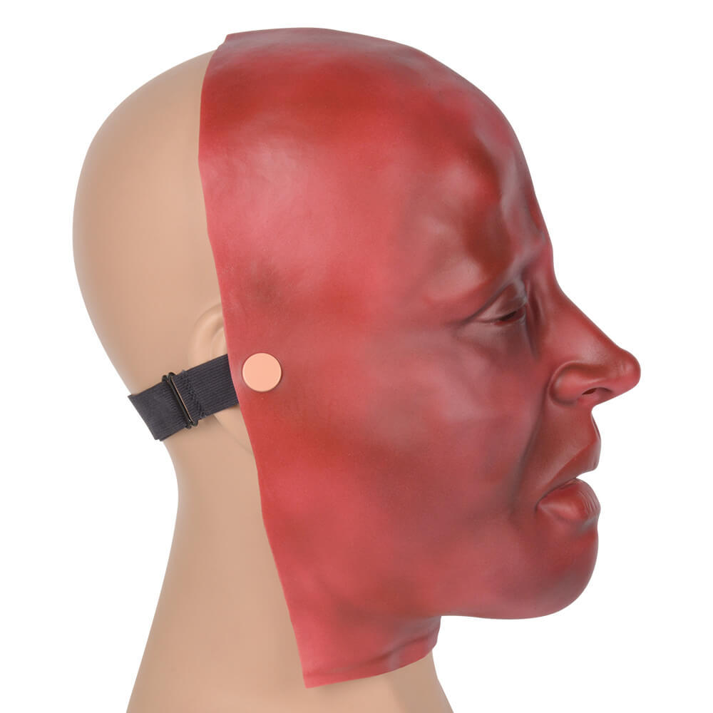 Full-Face Wearable Facial Severe Burn Model