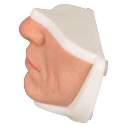 Silicone Lower Face Injection Training Model with Anti-Slip Base