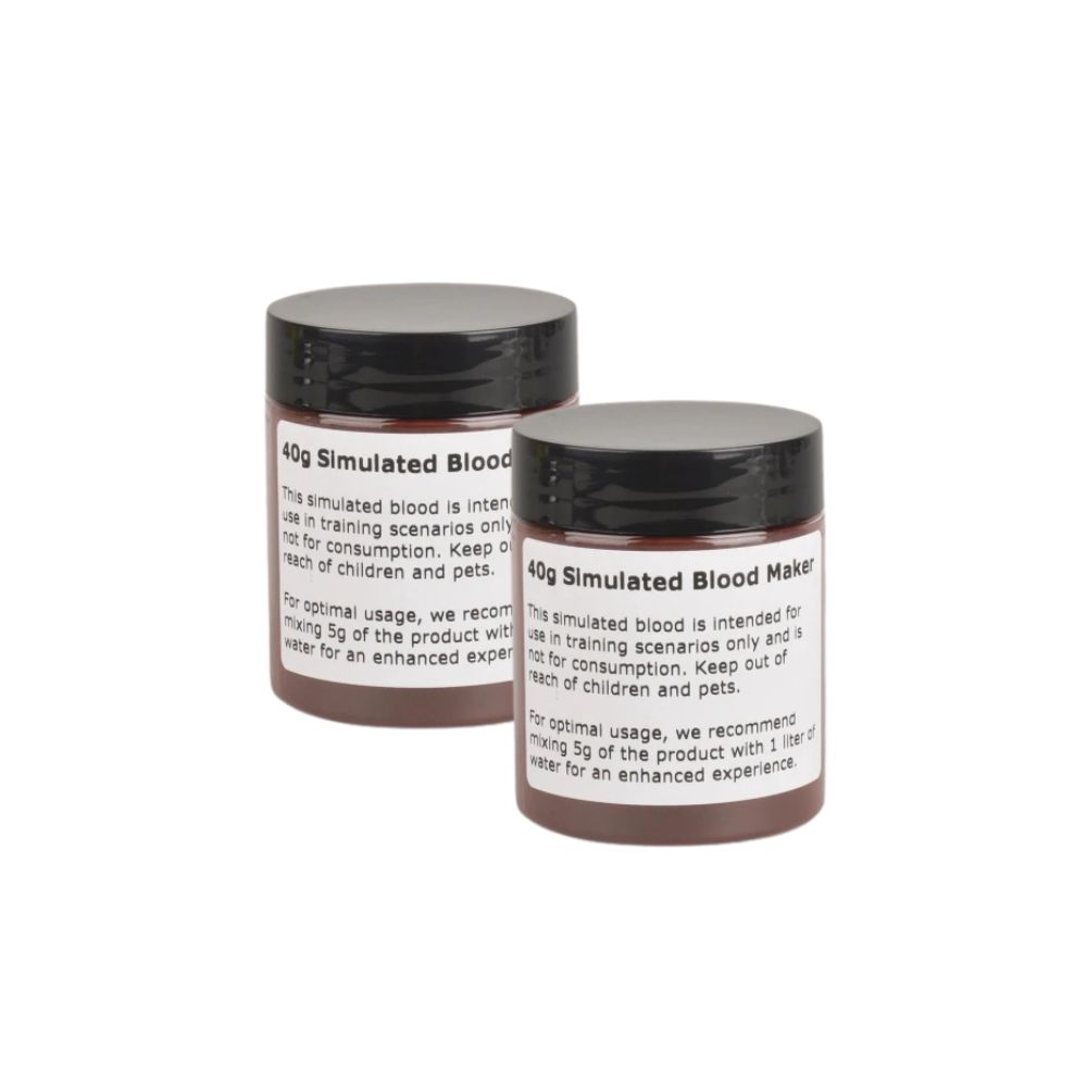2Pcs 40g Artificial Blood Powder for Educational Purposes Only