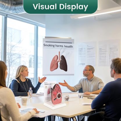 Ultrassist Cross-Sectional Smoking Lung Model – Realistic Tar Damage for Smoking Education