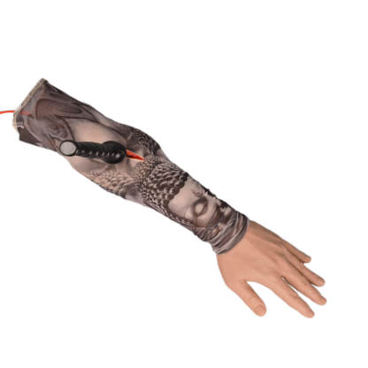 Wearable Arm Stab Wound Simulation Sleeve for Wound Care Training