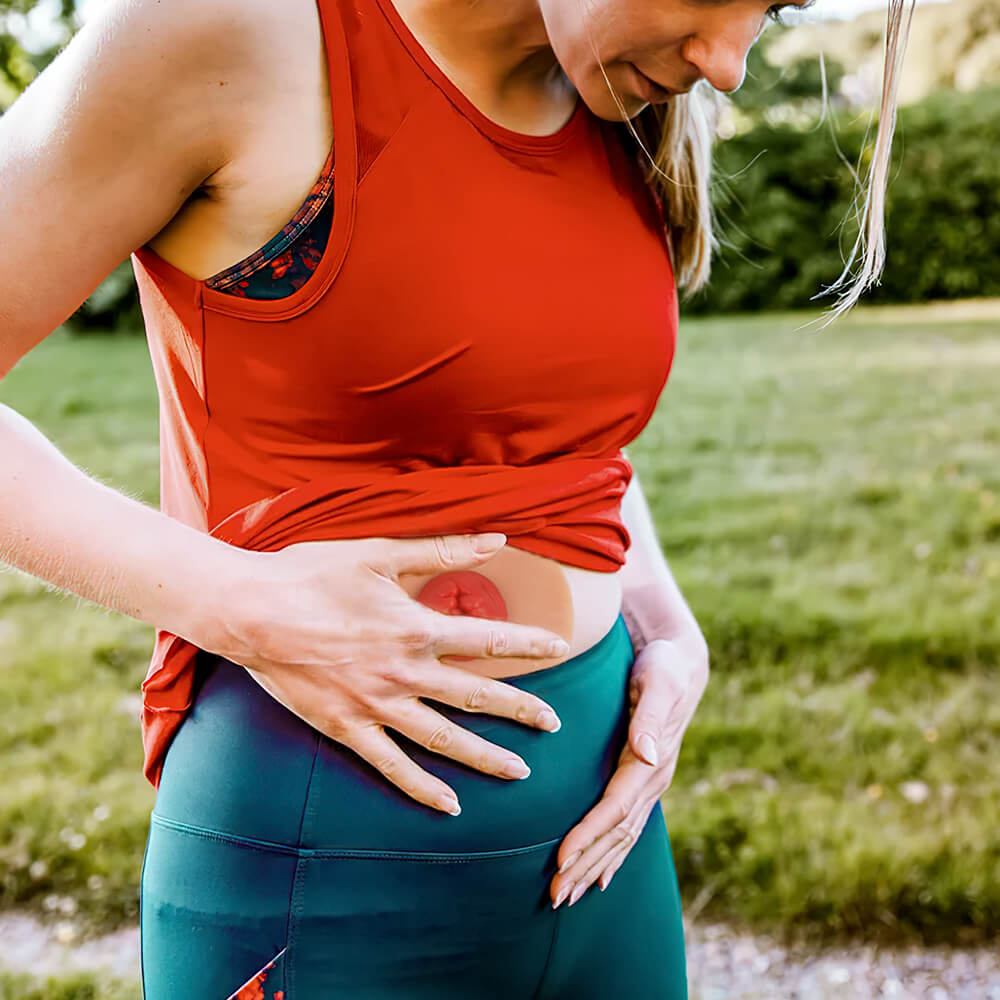 Sticky Ostomy Simulators Set for Stoma Care Practice
