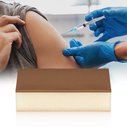 Ultrassist Subcutaneous Injection Training Pad with Two Skin Tones(2 pcs)