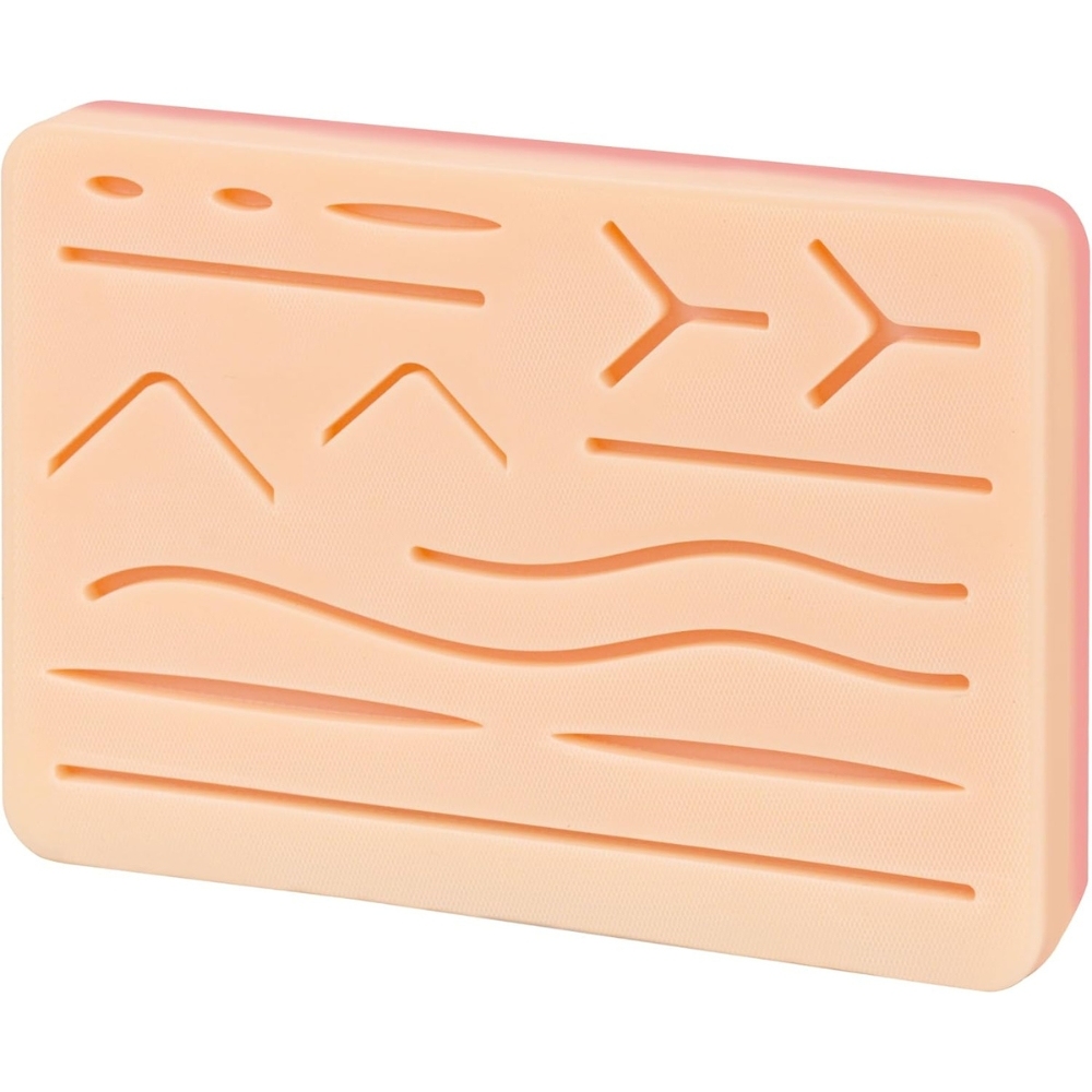 3-Layer Surgical Suture Training Pad with Pre-Cut Wounds
