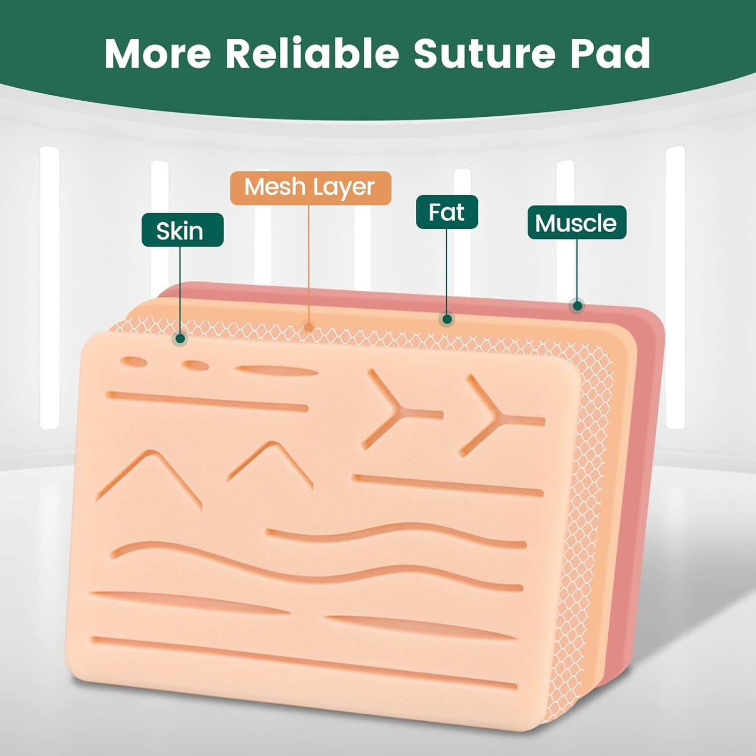 Complete Suture Practice Kit for Medical, Dental & Vet Students(u003)