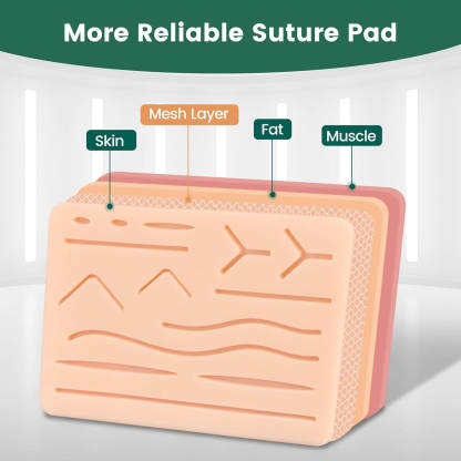 Complete Suture Practice Kit for Medical, Dental & Vet Students(u003)