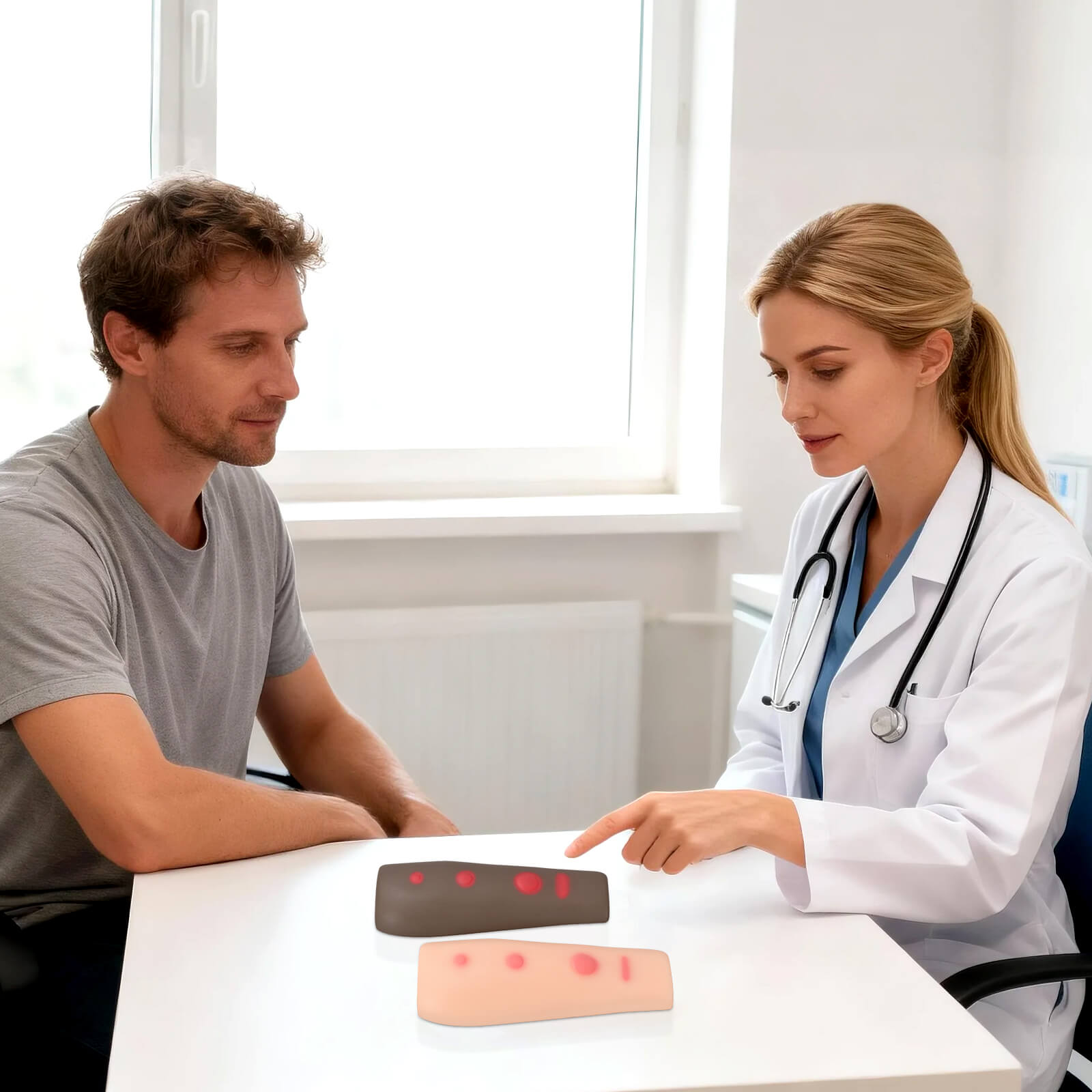 Palpable TB Testing Arm Set (Mantoux Method)