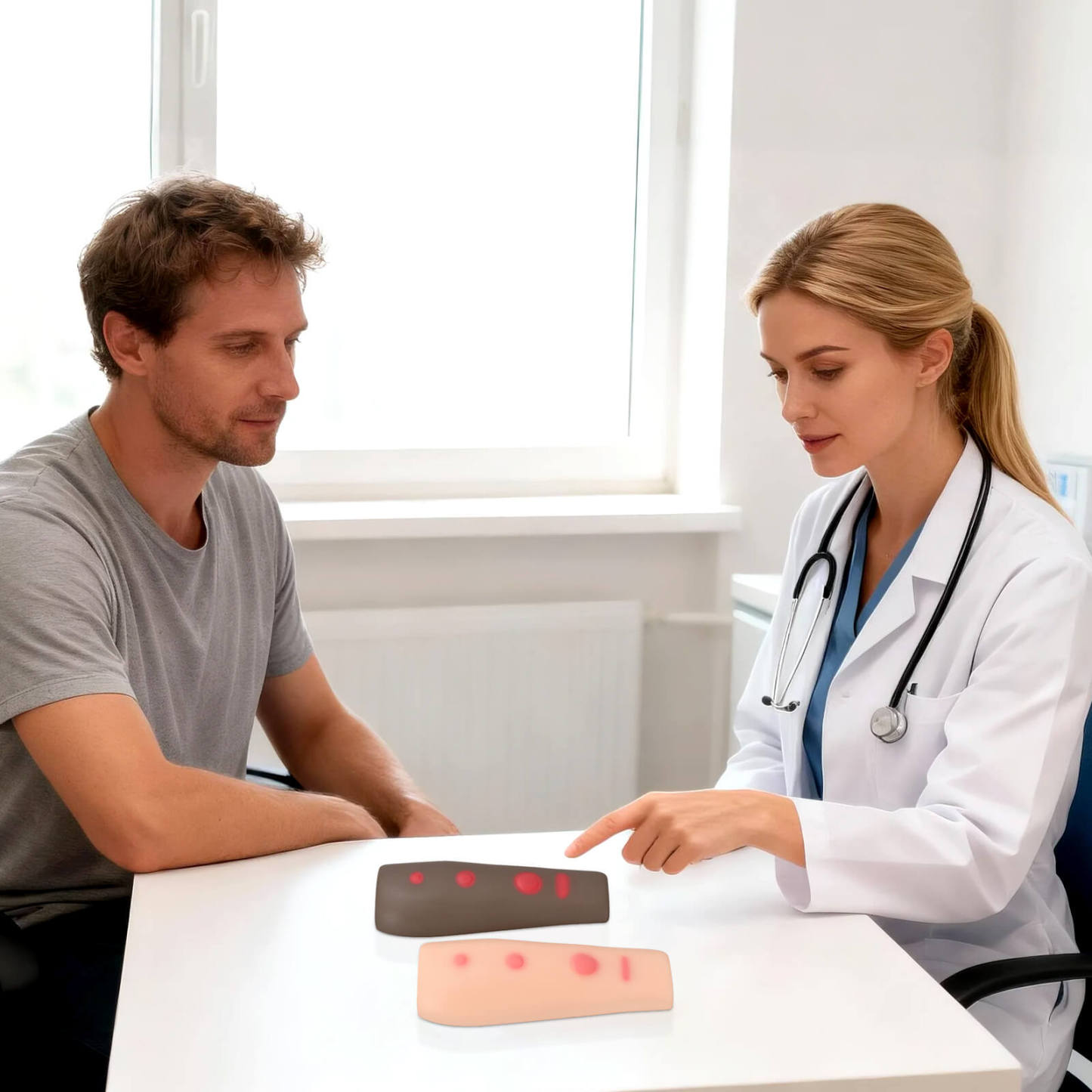 Palpable TB Testing Arm Set (Mantoux Method)