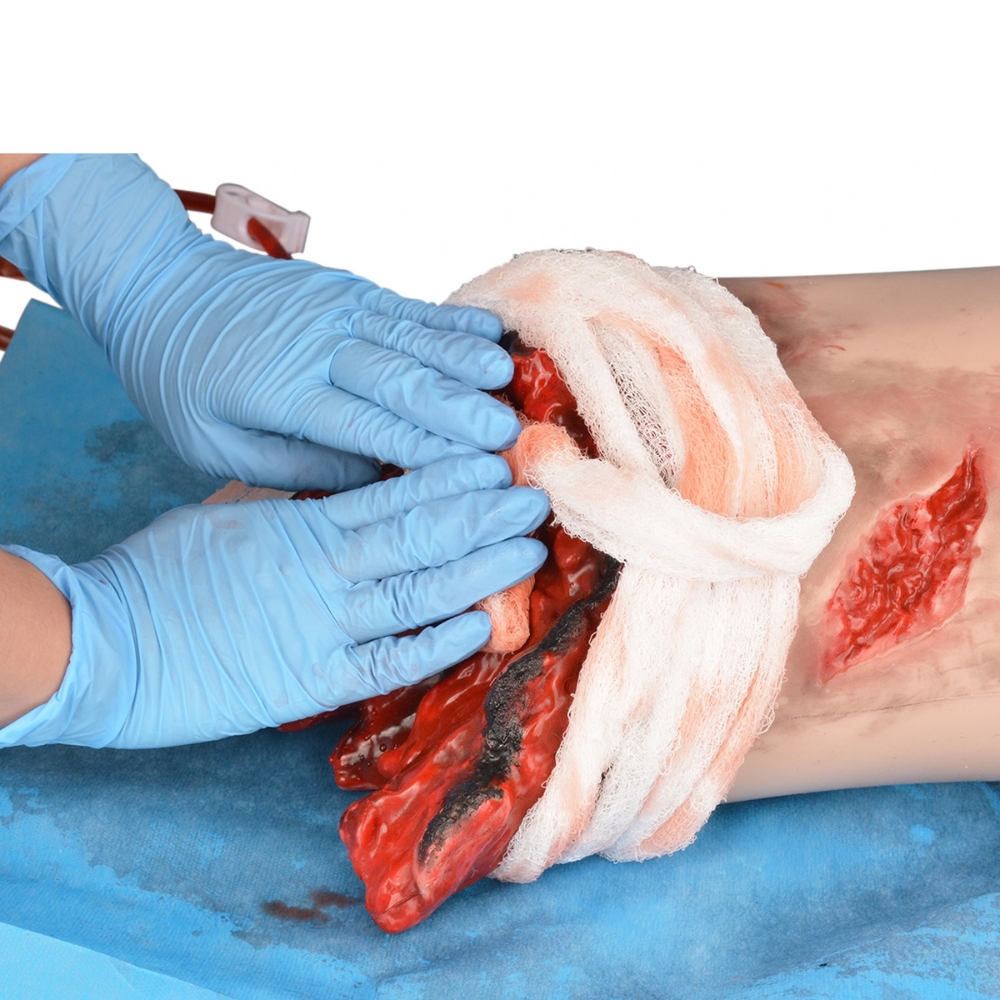 Thigh Amputation Trainer for Tourniquet & Wound Packing
