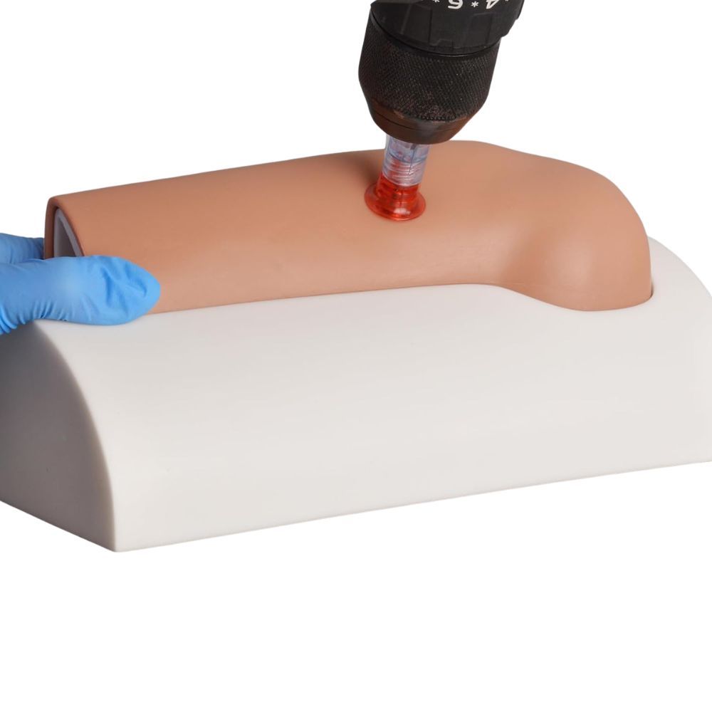 Proximal Tibial IO Trainer with Sleeve Skin (Infant, Pediatric & Adult)