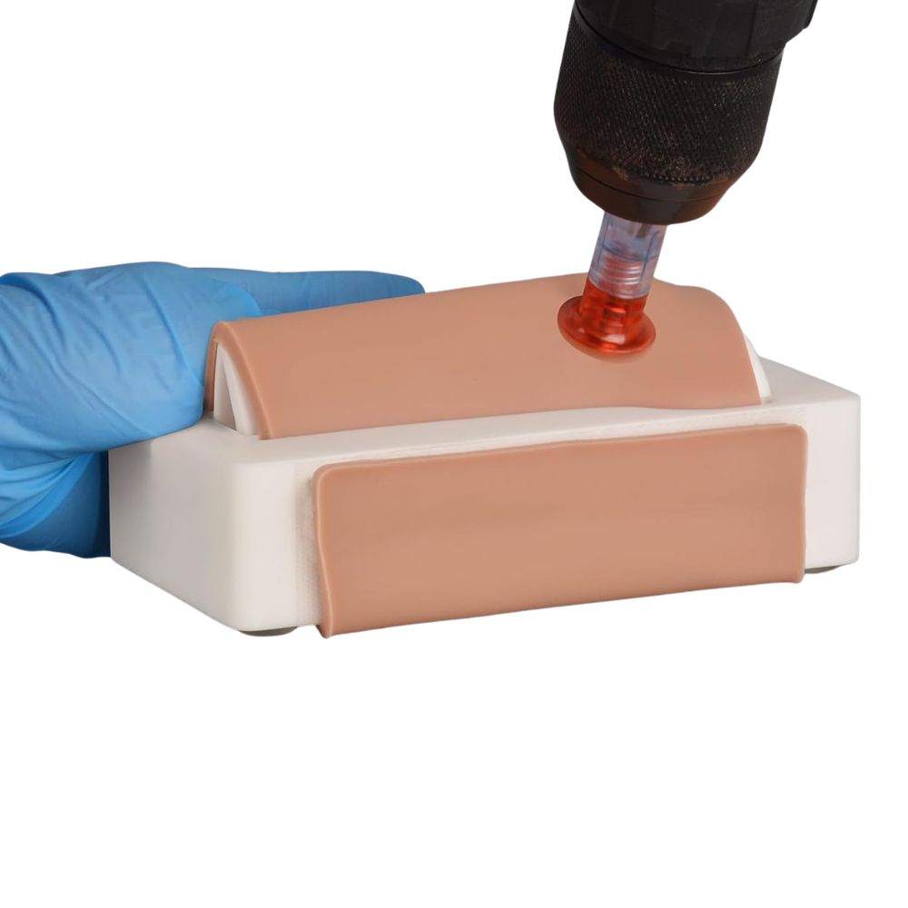 Tibial IO Trainer with Velcro Skin Pad (Infant, Pediatric & Adult)