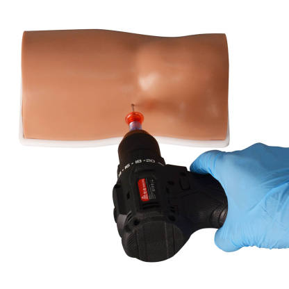 Tibia IO Task Trainer with Removable Bone