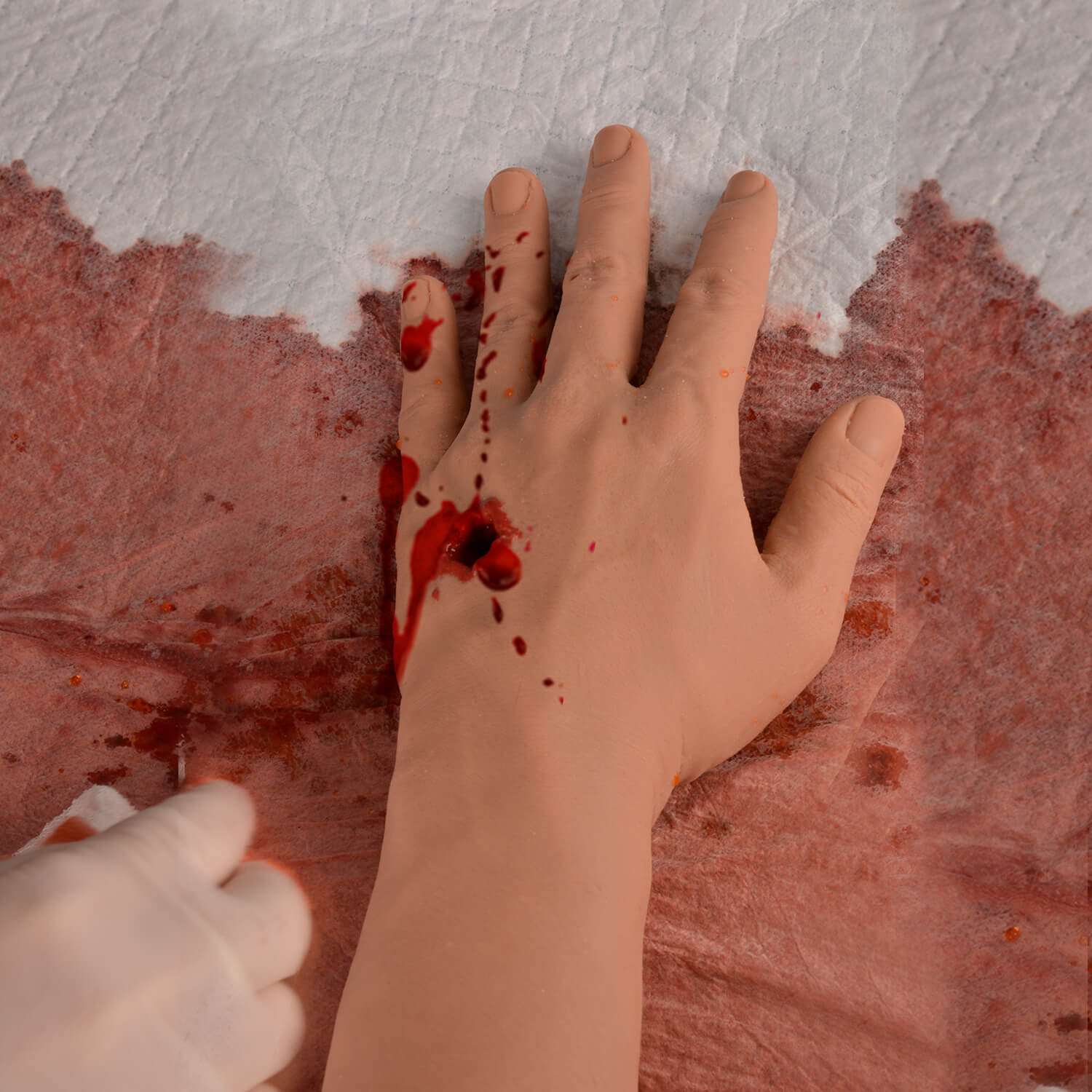 Tourniquet Hand Trainer with Bleeding GSW