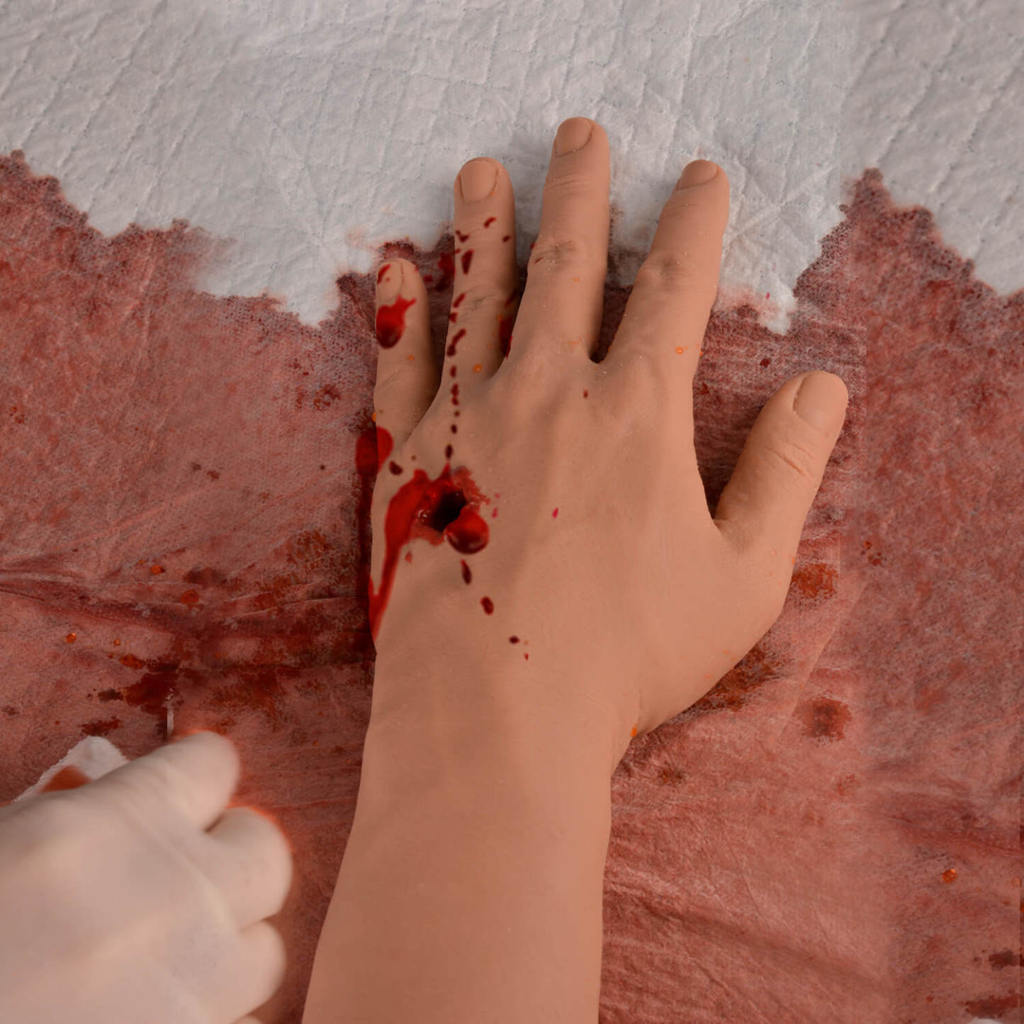 Tourniquet Hand Trainer with Bleeding GSW