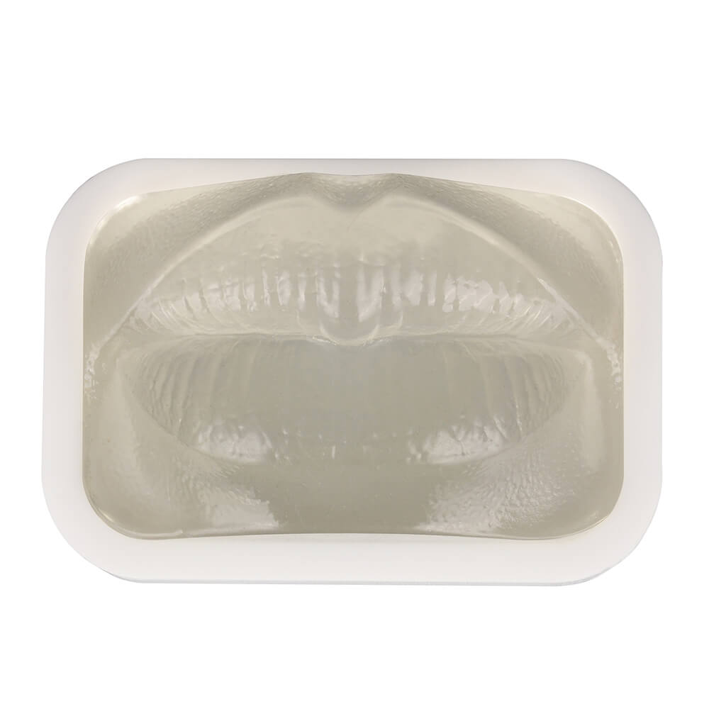 Transparent Lip Model for Filler & Injection Practice