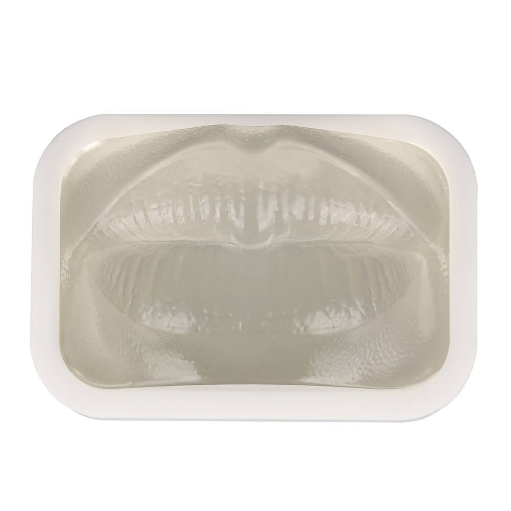 Transparent Lip Model for Filler & Injection Practice