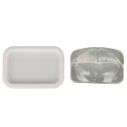 Transparent Lip Model for Filler & Injection Practice