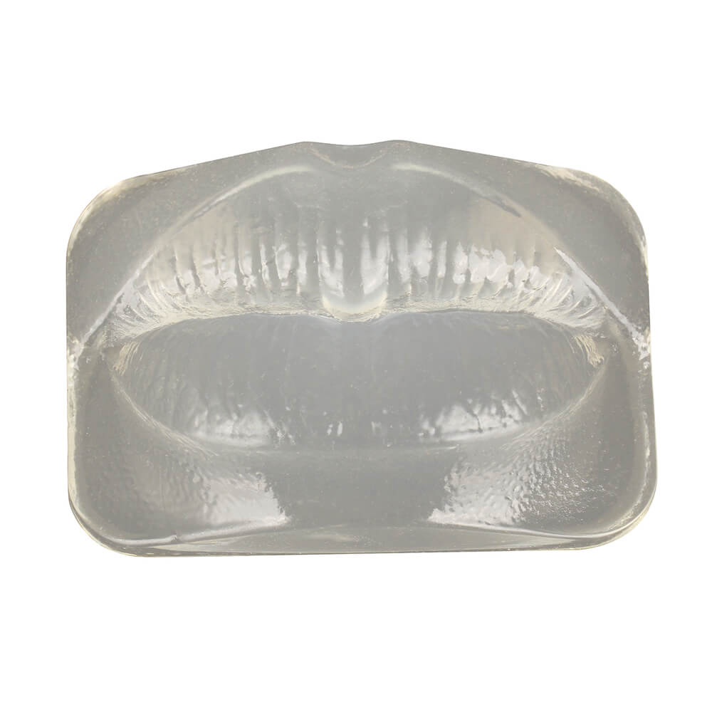 Transparent Lip Model for Filler & Injection Practice