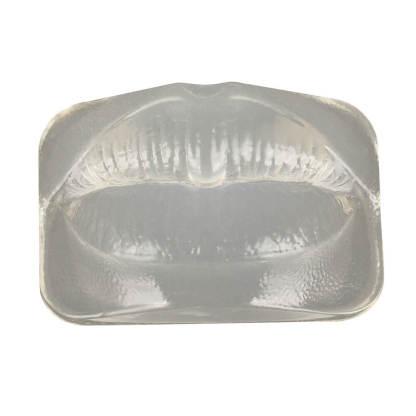 Transparent Lip Model for Filler & Injection Practice