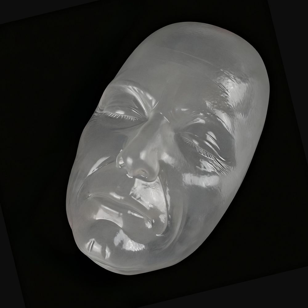 Transparent Facial Injection Mannequin for Thread Lifting Training 