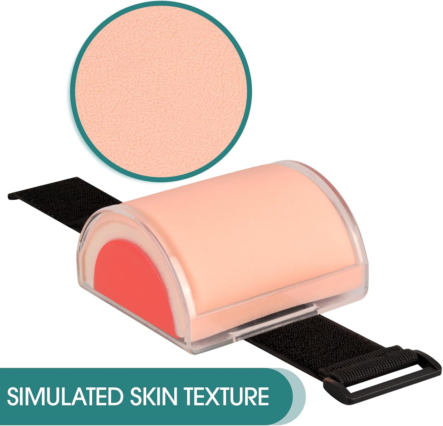 Transparent IM & SQ Injection Training Pad with 3 Layers