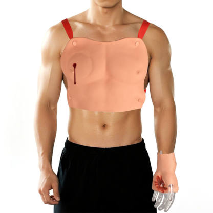 Wearable & Adhesive Trauma Moulage Kit for Casualty Simulation