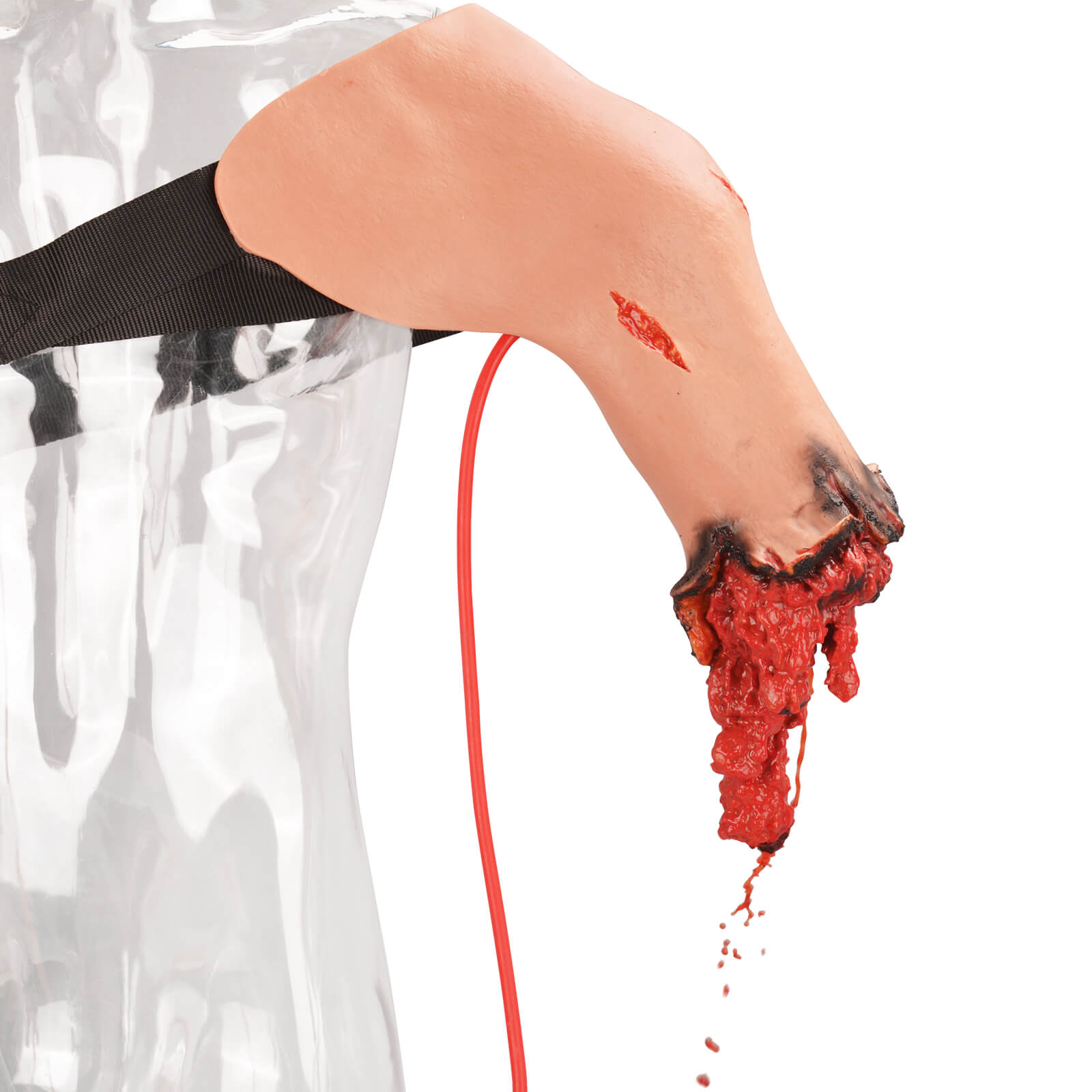 Wearable Right Arm Amputation Hemorrhage Control Training Kit