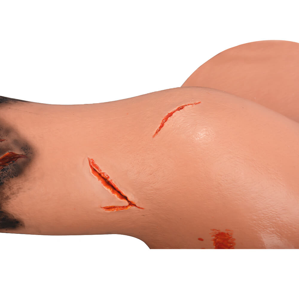 Wearable Right Arm Trauma Trainer for Bleeding Control