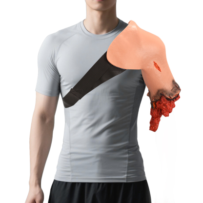 Wearable Right Arm Trauma Trainer for Bleeding Control